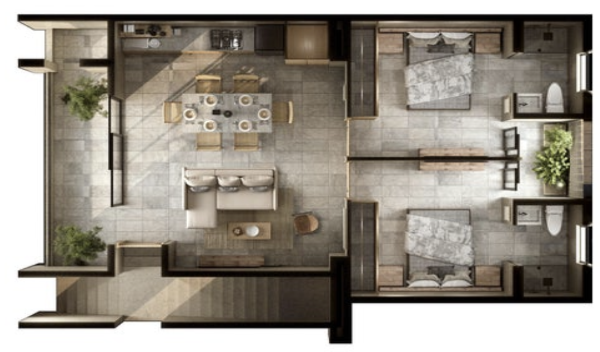 Costa Living Floor Plan