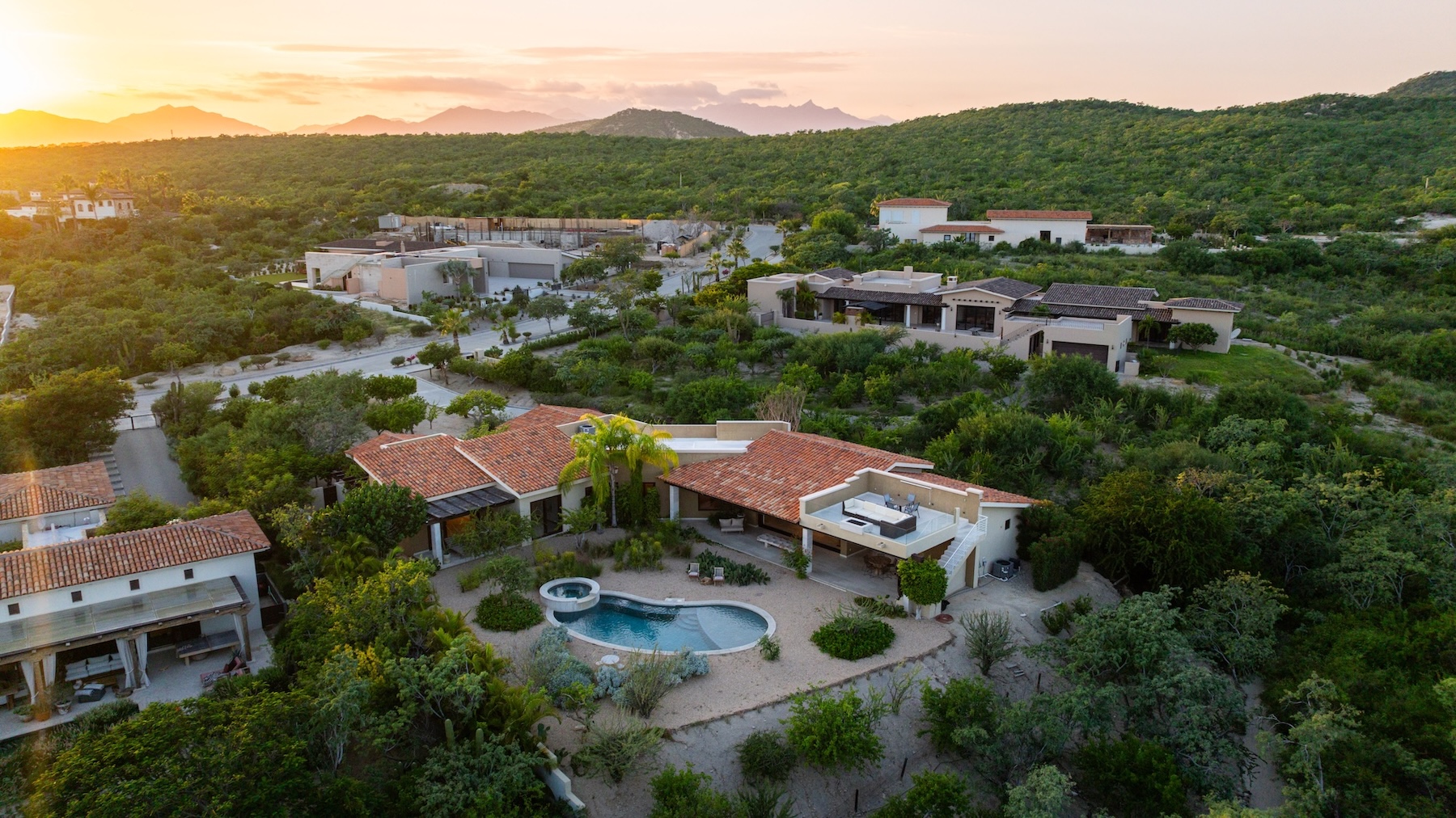 Fundadores 164 ocean view home exterior in Puerto Los Cabos, luxury single-level 