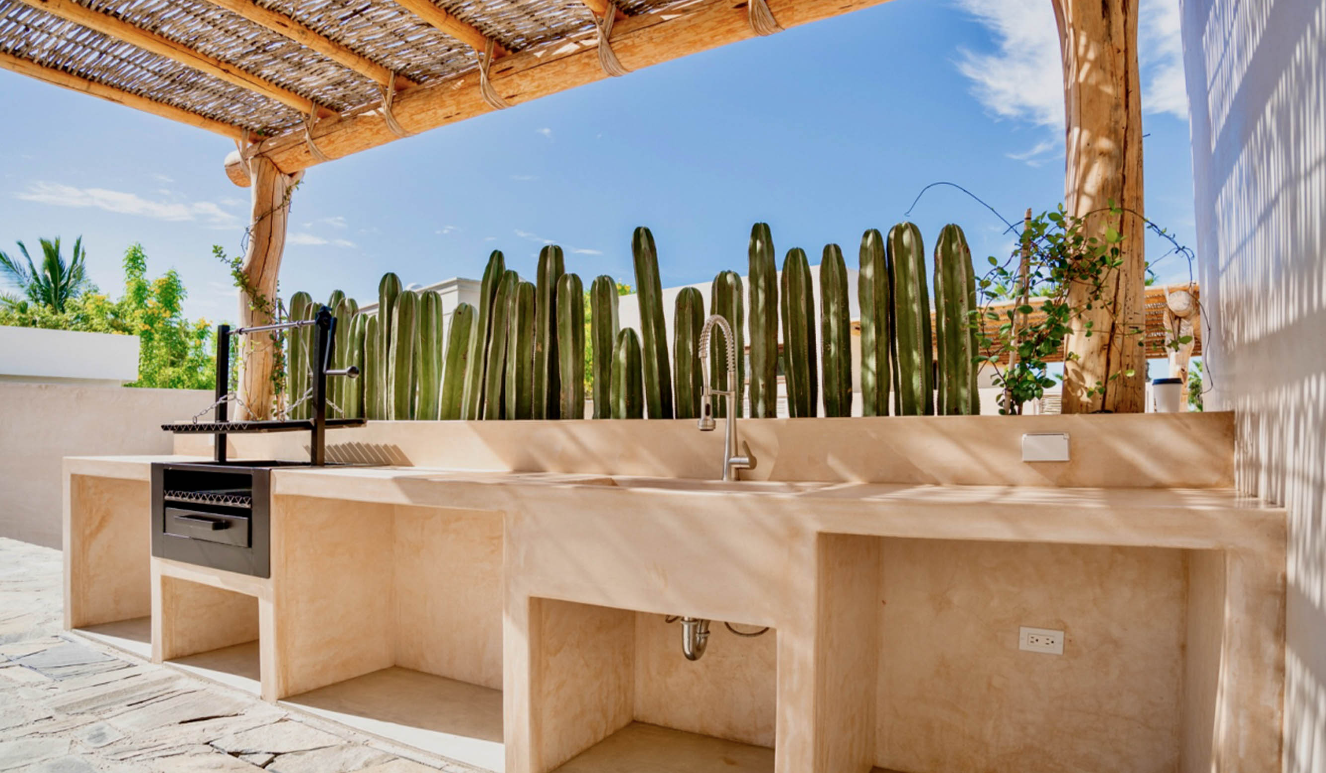 BBQ area Las Estrellas