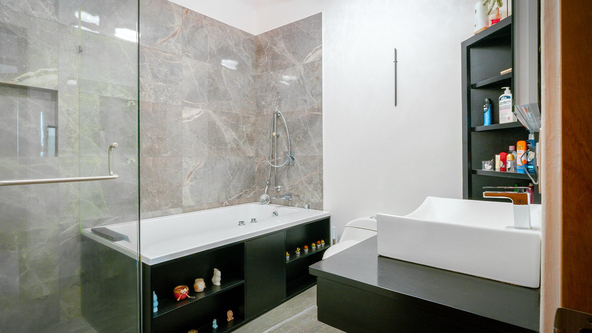 Patio con alberca en casa de Monte Real San José del Cabo