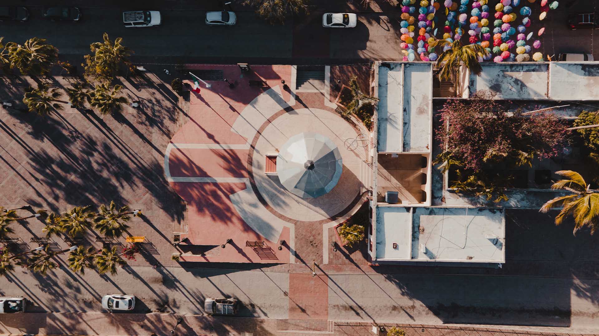 Residential area near downtown Todos Santos, Baja California Sur